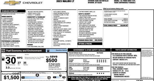 2023 Chevrolet Malibu FWD 1LT