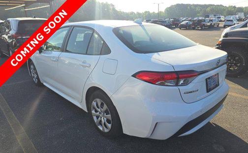 White 2022 Toyota Corolla LE