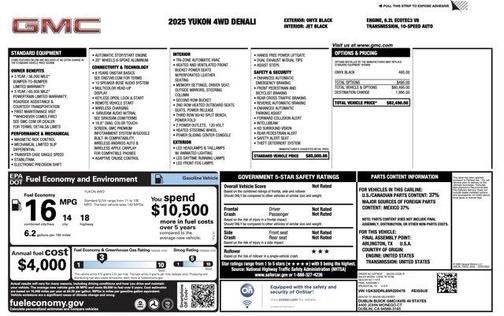 2025 GMC Yukon Denali