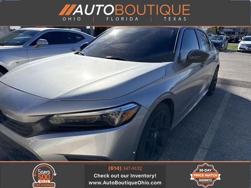 Lunar Silver Metallic 2023 Honda Civic Sport