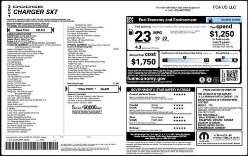 2021 Dodge Charger SXT
