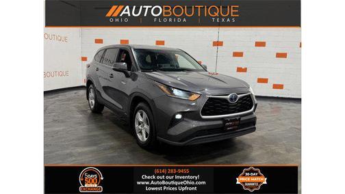 2021 Toyota Highlander Hybrid LE