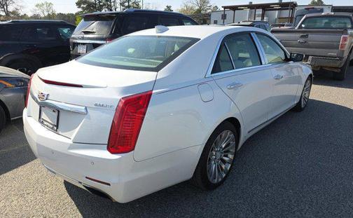 Crystal White Tricoat 2016 Cadillac CTS 2.0L Turbo Luxury