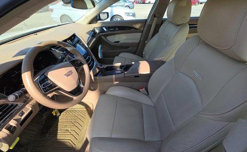 Crystal White Tricoat 2016 Cadillac CTS 2.0L Turbo Luxury