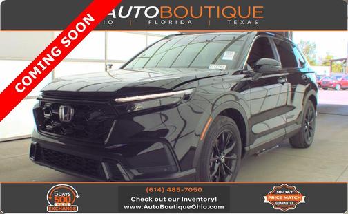 Crystal Black Pearl 2025 Honda CR-V Hybrid Sport AWD