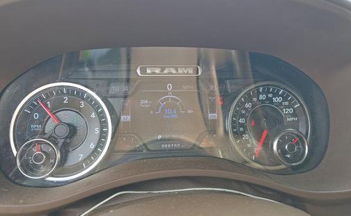 Pearl White 2019 RAM 2500 Laramie Crew Cab 4x4 6'4' Box