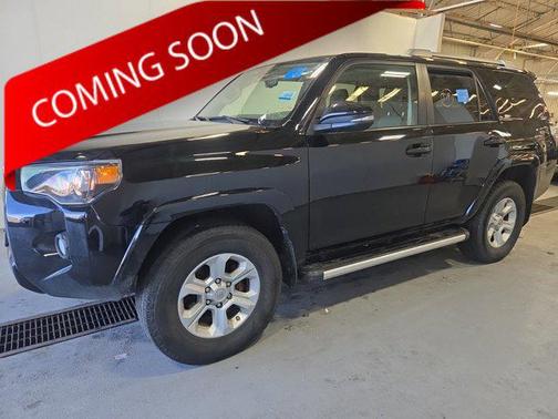 Midnight Black Metallic 2017 Toyota 4Runner SR5 Premium