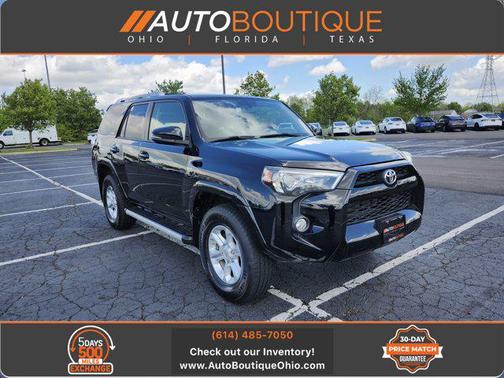 Midnight Black Metallic 2017 Toyota 4Runner SR5 Premium