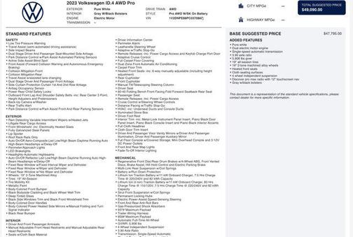 2023 Volkswagen ID.4 AWD Pro
