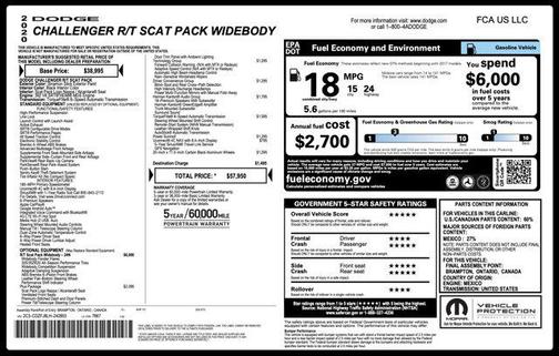2020 Dodge Challenger R/T Scat Pack