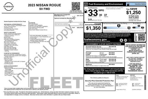2023 Nissan Rogue SV