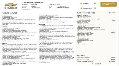 2013 Chevrolet Equinox 1LT