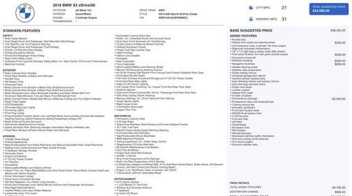 2018 BMW X2 xDrive28i