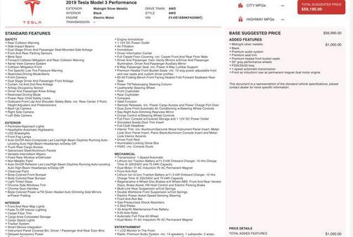 2019 Tesla Model 3 Long Range