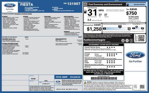 2019 Ford Fiesta SE