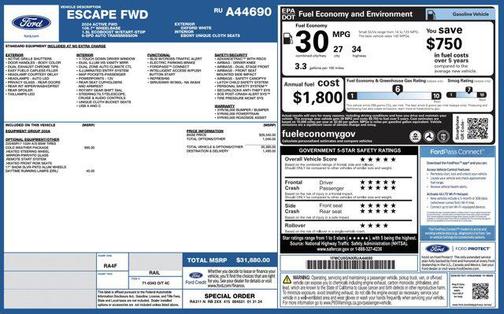 2024 Ford Escape Active