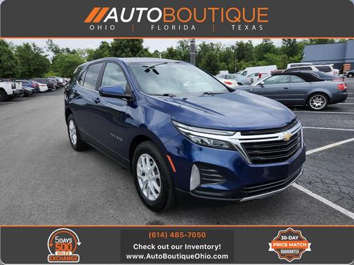 Blue Glow Metallic 2022 Chevrolet Equinox 1LT