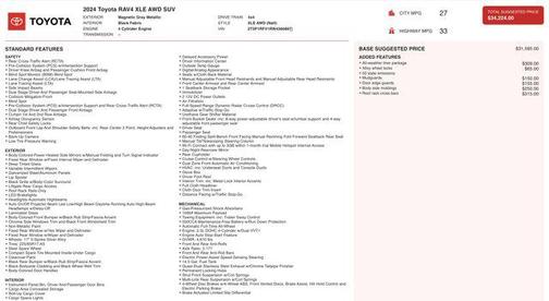 2024 Toyota RAV4 XLE