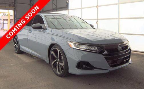Sonic Gray Pearl 2021 Honda Accord Sport 2.0T