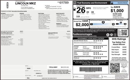 2015 Lincoln MKZ Base