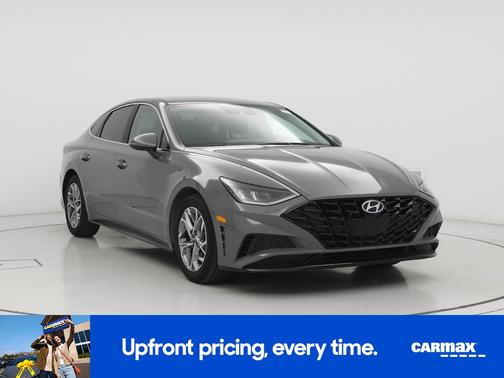 Gray 2021 Hyundai SONATA SEL