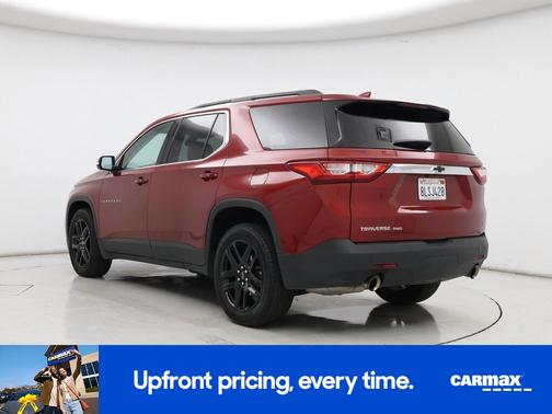 Burgundy 2019 Chevrolet Traverse LT