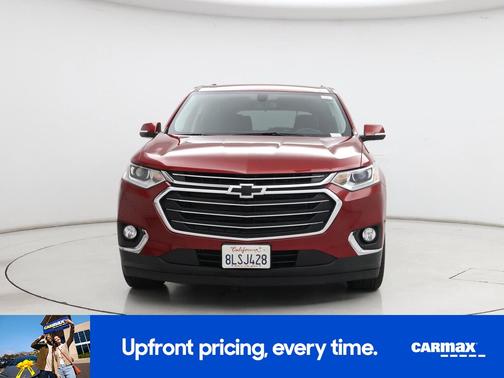 Burgundy 2019 Chevrolet Traverse LT