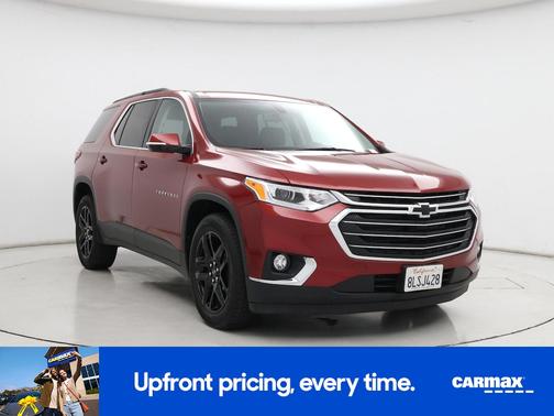 Burgundy 2019 Chevrolet Traverse LT