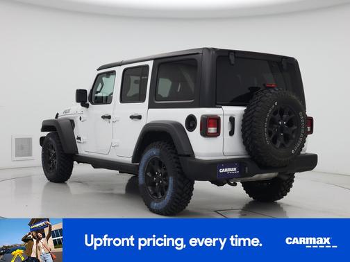White 2022 Jeep Wrangler Unlimited Willys