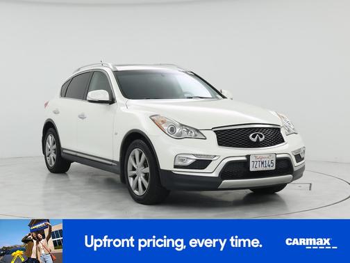 White 2017 INFINITI QX50