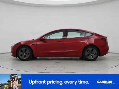 Red 2023 Tesla Model 3