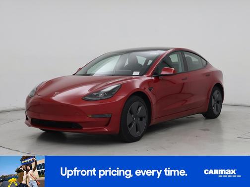 Red 2023 Tesla Model 3