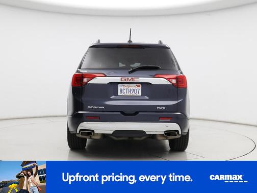 Blue 2018 GMC Acadia Denali