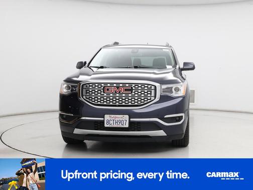 Blue 2018 GMC Acadia Denali