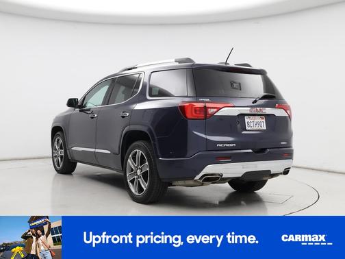 Blue 2018 GMC Acadia Denali