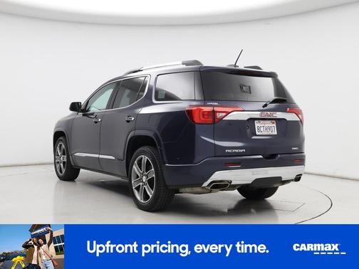 Blue 2018 GMC Acadia Denali