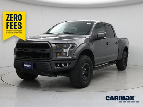 Gray 2018 Ford F-150 SVT Raptor