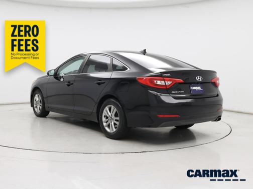 Black 2017 Hyundai SONATA SE