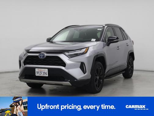 Silver 2024 Toyota RAV4 Hybrid XSE