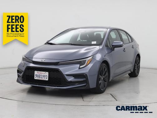 Blue 2023 Toyota Corolla XSE