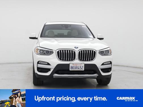 White 2019 BMW X3 XDrive30i