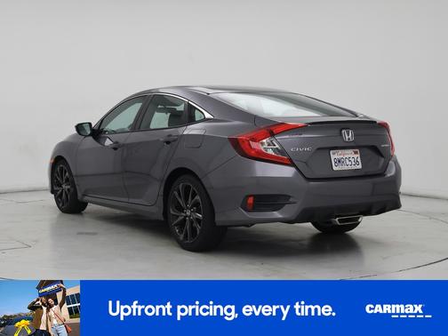 Gray 2019 Honda Civic Sport