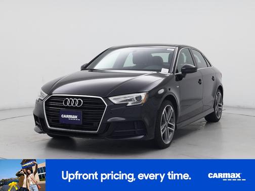 Black 2018 Audi A3 Premium Plus