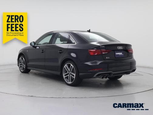 Black 2018 Audi A3 Premium Plus