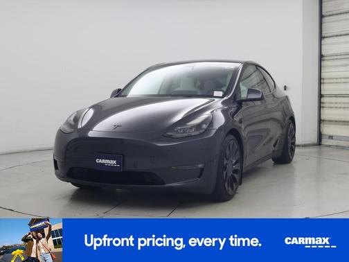 Gray 2024 Tesla Model Y Performance