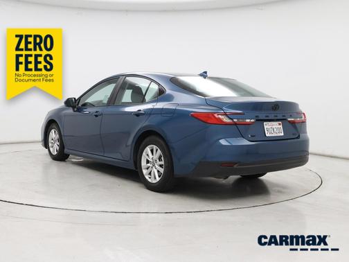 Blue 2025 Toyota Camry LE
