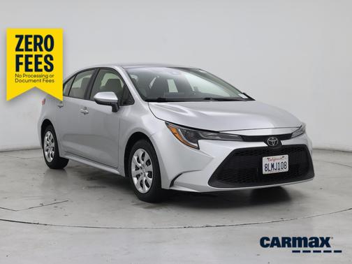 Silver 2020 Toyota Corolla LE