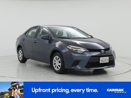 Gray 2016 Toyota Corolla L