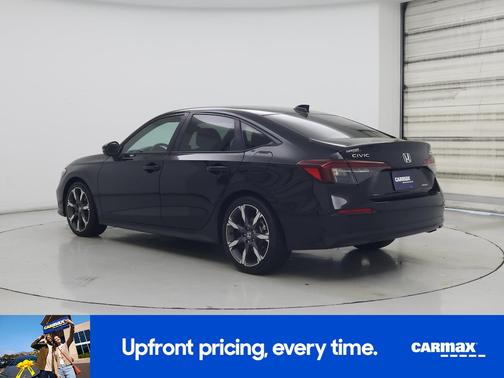 Black 2025 Honda Civic Hybrid Sport Touring