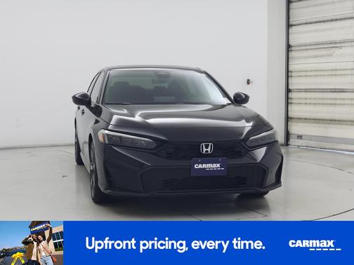 Black 2025 Honda Civic Hybrid Sport Touring